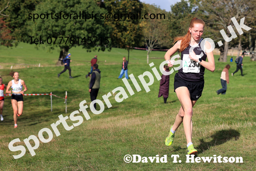 Senior Womens 2026 Northern Cross Country Relays, Graves Park, Sheffield. Photo: David T. Hewitson/Sports for All Pics